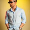 classic premium plain black shirt