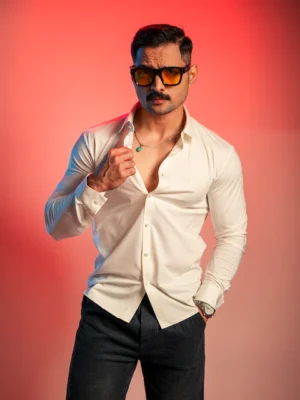 Home classic premium plain black shirt